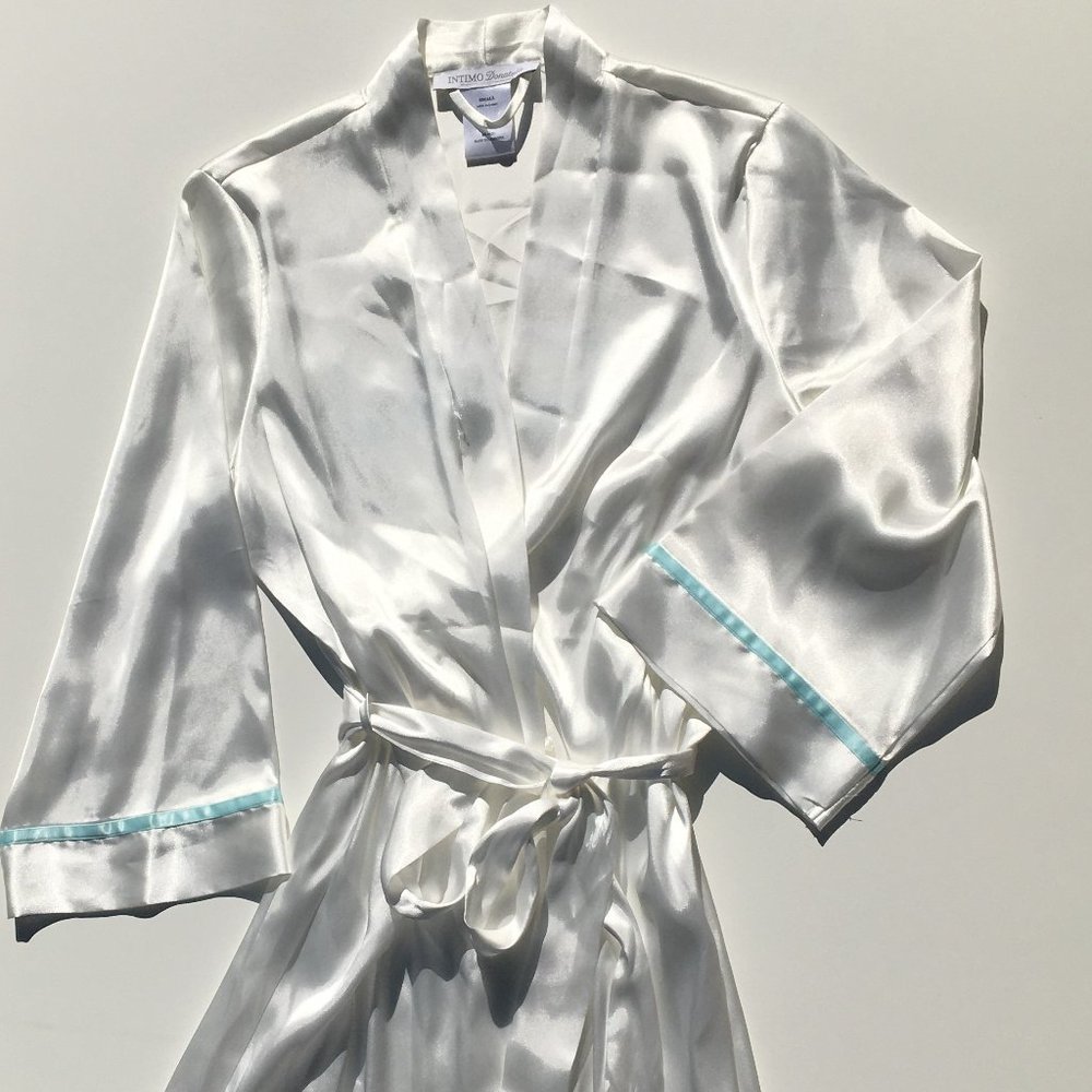🔥Satin Bridal Wrap Robe😍 - Picture 9 of 9